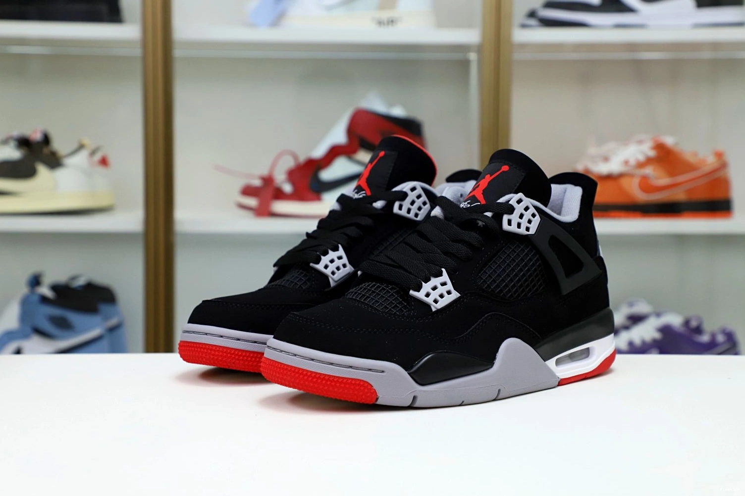 AIR 'BRED' 2019 JORDAN 4 RETRO OG 0718